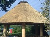 Starodawny styl pokrycia dachu trzciną